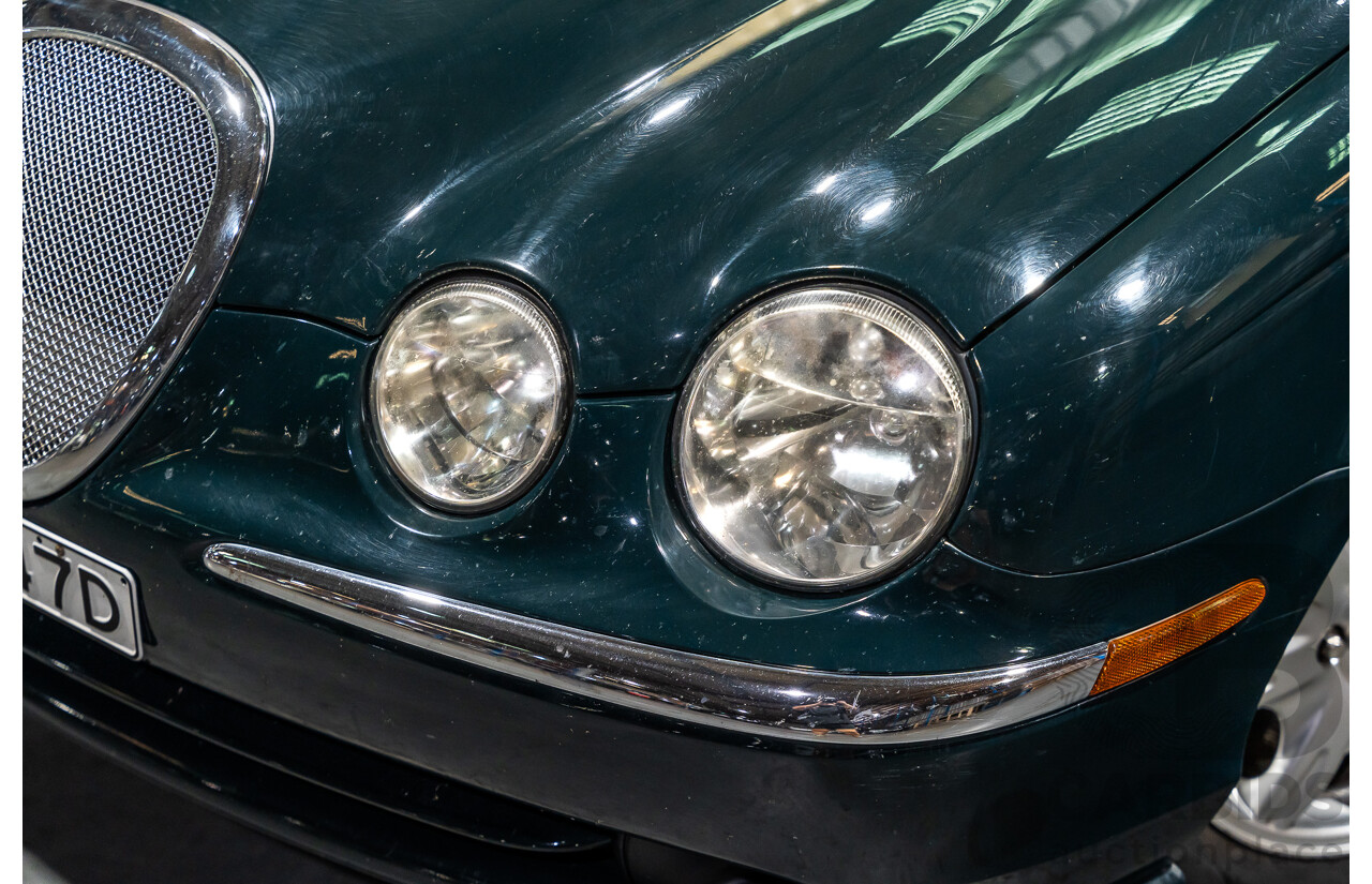 06/2001 Jaguar S Type V6 MY01 4d Sedan Green V6 3.0L