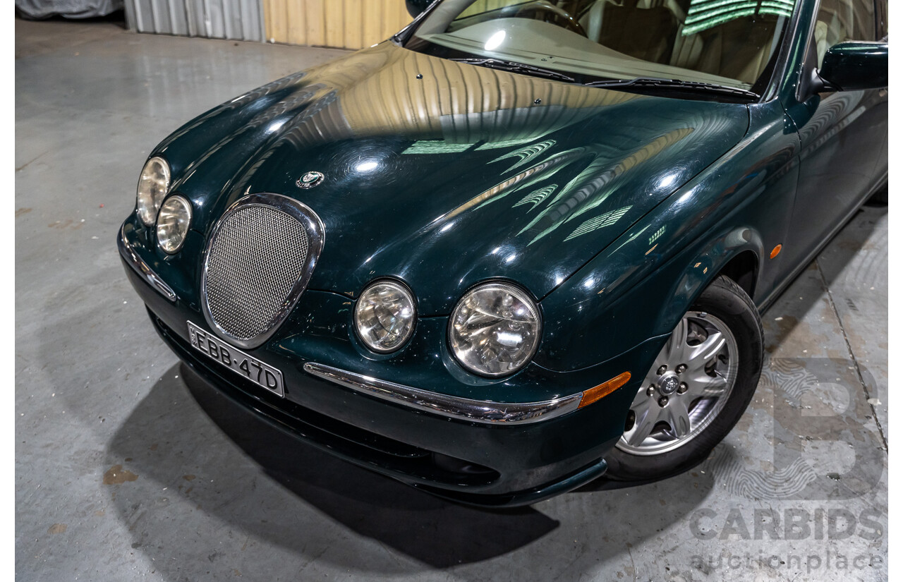 06/2001 Jaguar S Type V6 MY01 4d Sedan Green V6 3.0L