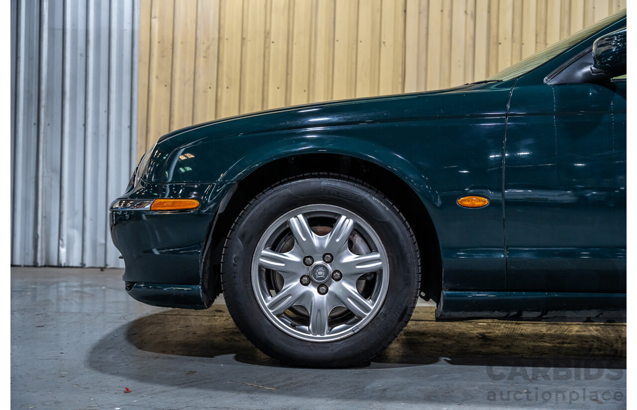 06/2001 Jaguar S Type V6 MY01 4d Sedan Green V6 3.0L