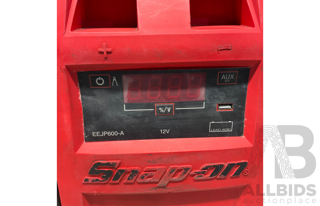 Snap on Jump Starter 12V Lead-Acid EEJP600 - Lot of 2
