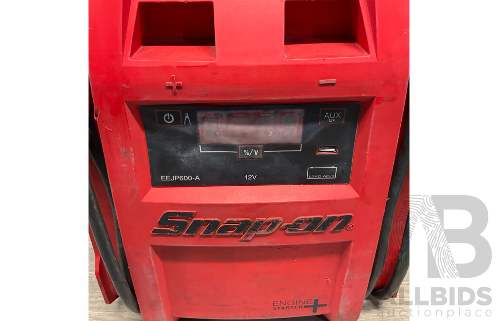 Snap on Jump Starter 12V Lead-Acid EEJP600 - Lot of 2