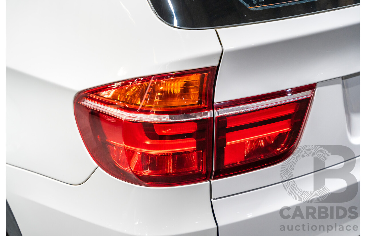 7/2010 BMW X5 Xdrive 40d Sport E70 (4x4) MY10 4d Wagon White Twin Turbo Diesel 3.0L