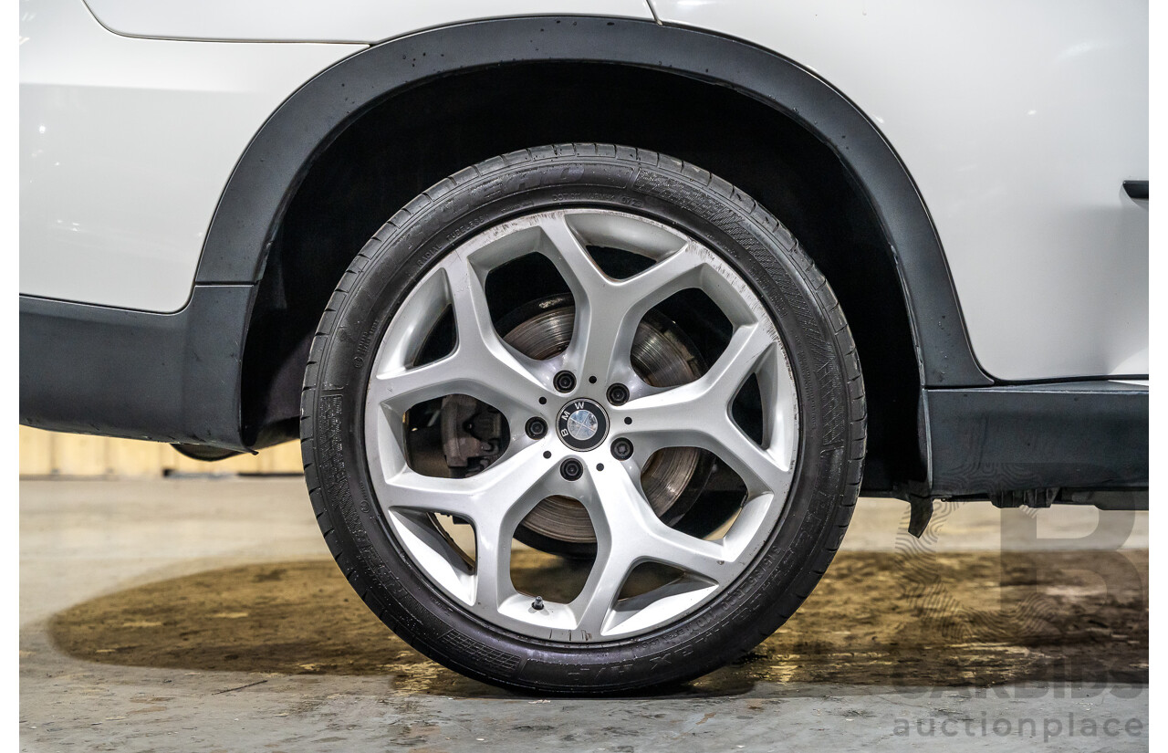 7/2010 BMW X5 Xdrive 40d Sport E70 (4x4) MY10 4d Wagon White Twin Turbo Diesel 3.0L