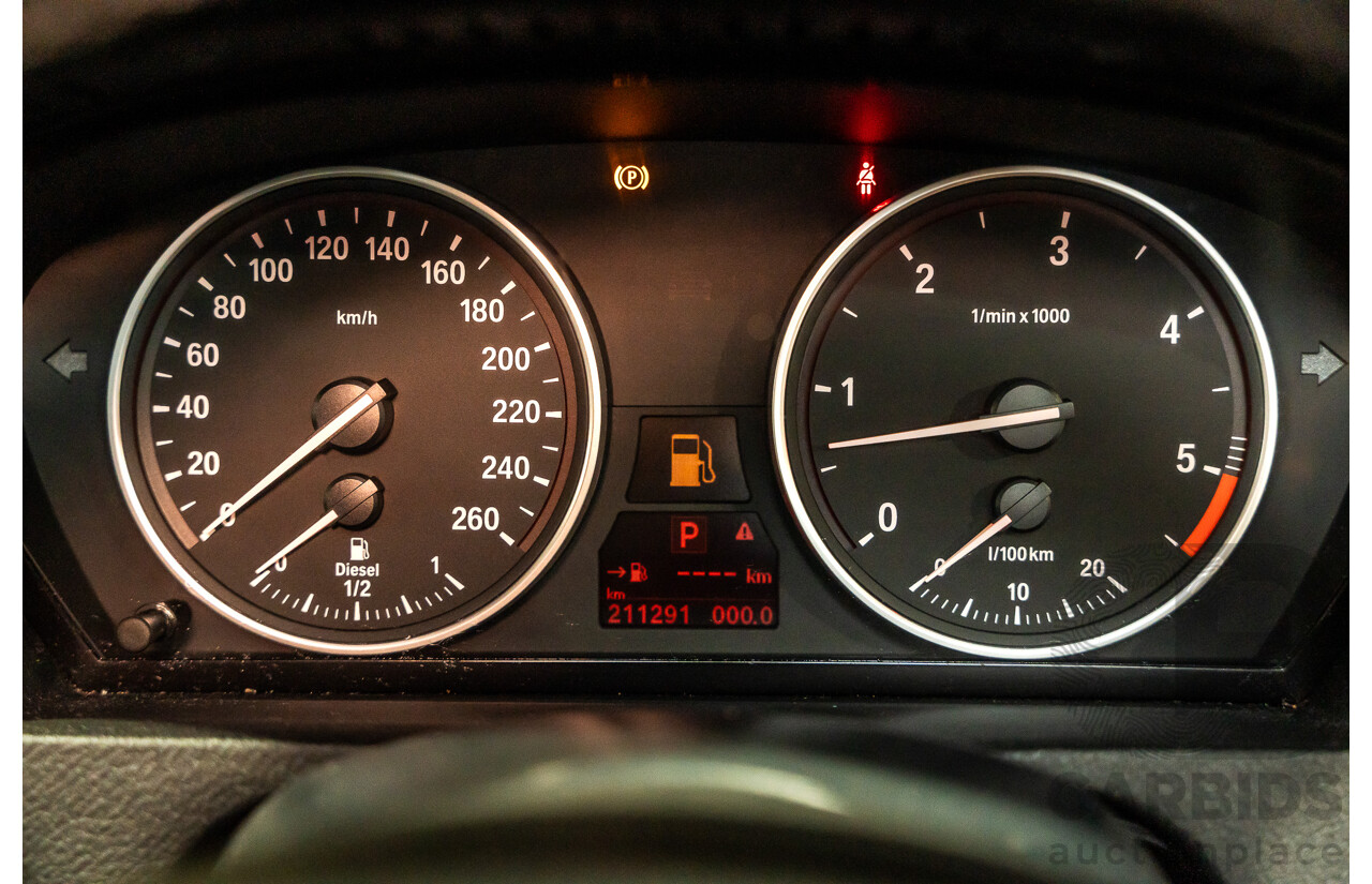 7/2010 BMW X5 Xdrive 40d Sport E70 (4x4) MY10 4d Wagon White Twin Turbo Diesel 3.0L