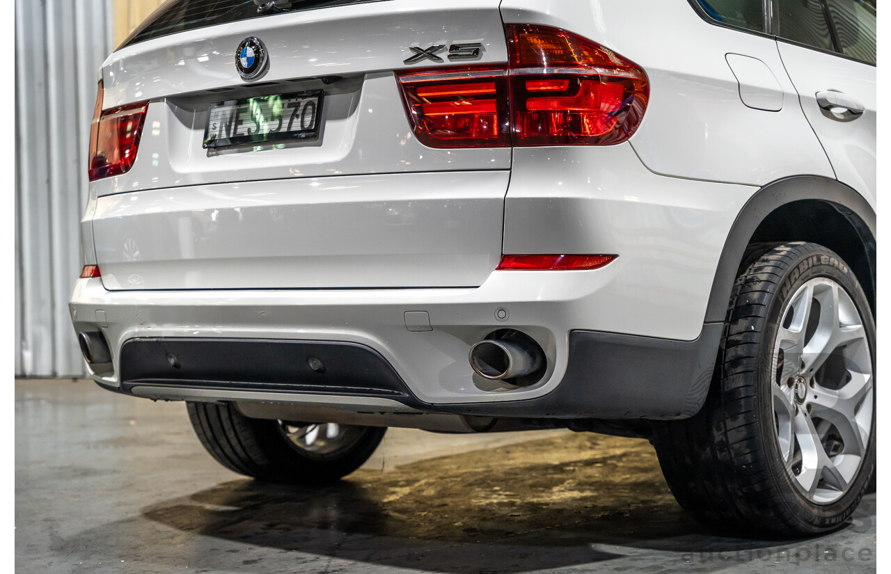 7/2010 BMW X5 Xdrive 40d Sport E70 (4x4) MY10 4d Wagon White Twin Turbo Diesel 3.0L