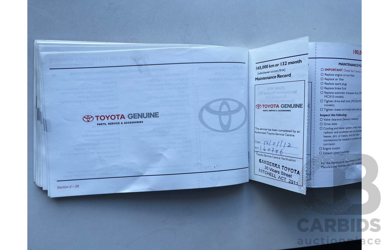 03/2005 Toyota Camry ATEVA FWD ACV36R UPGRADE 4D Sedan Fawn 2.4L