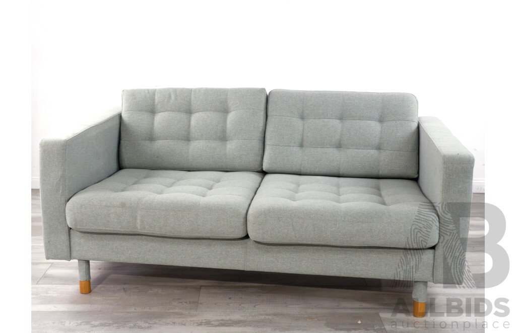 Modern Fabric Two Seater Lounge