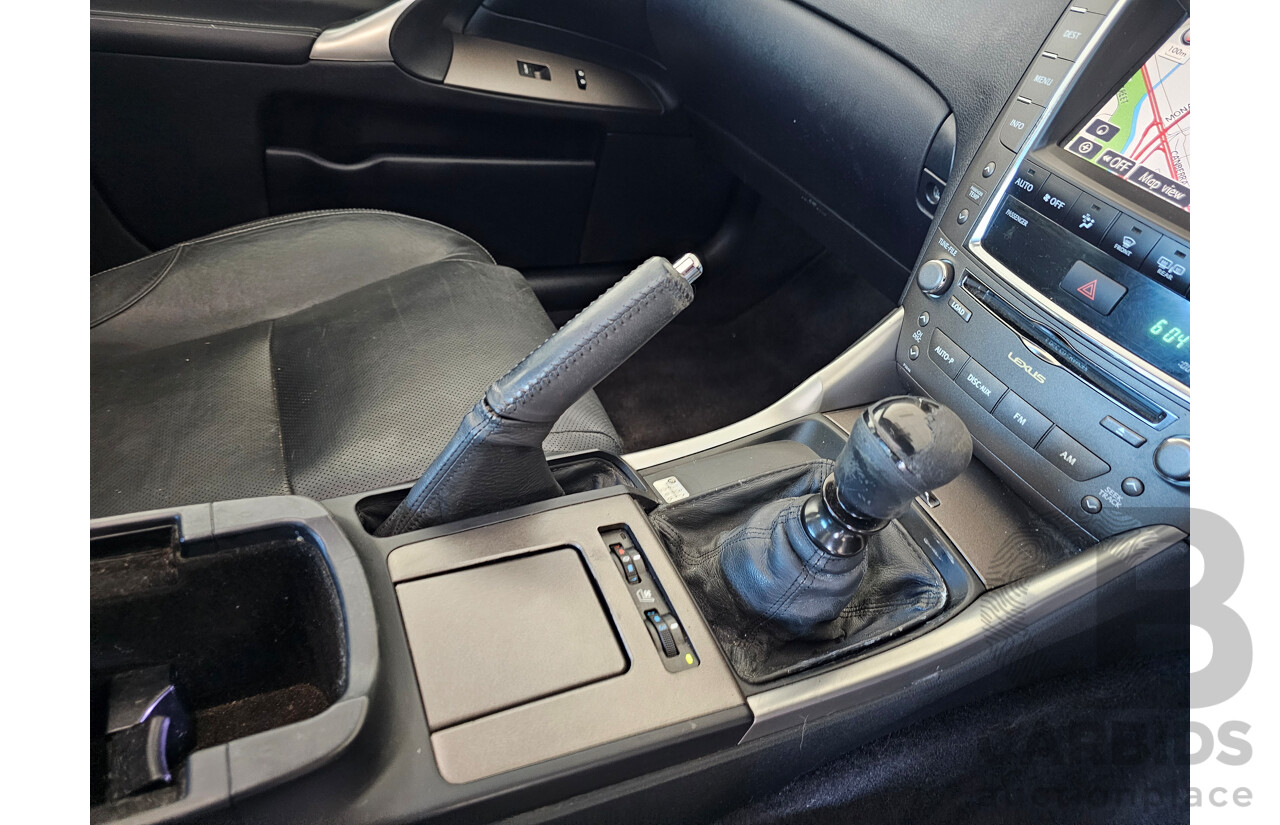 1/2009 Lexus Is250 Prestige GSE20R 08 UPGRADE 4d Sedan Silver Or Chrome 2.5L