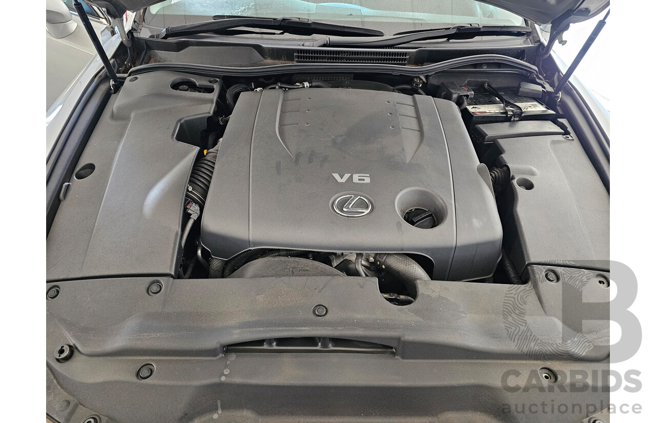 1/2009 Lexus Is250 Prestige GSE20R 08 UPGRADE 4d Sedan Silver Or Chrome 2.5L