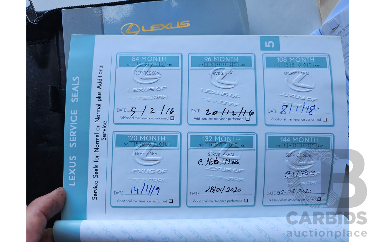 1/2009 Lexus Is250 Prestige GSE20R 08 UPGRADE 4d Sedan Silver Or Chrome 2.5L