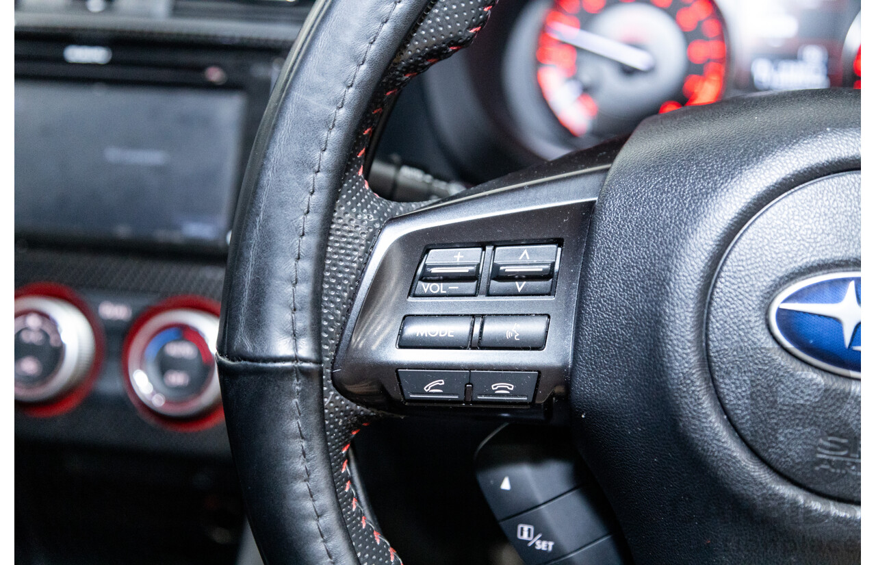 2/2015 Subaru WRX STI Premium (AWD) MY15 4d Sedan Pearl White Turbo 2.5L