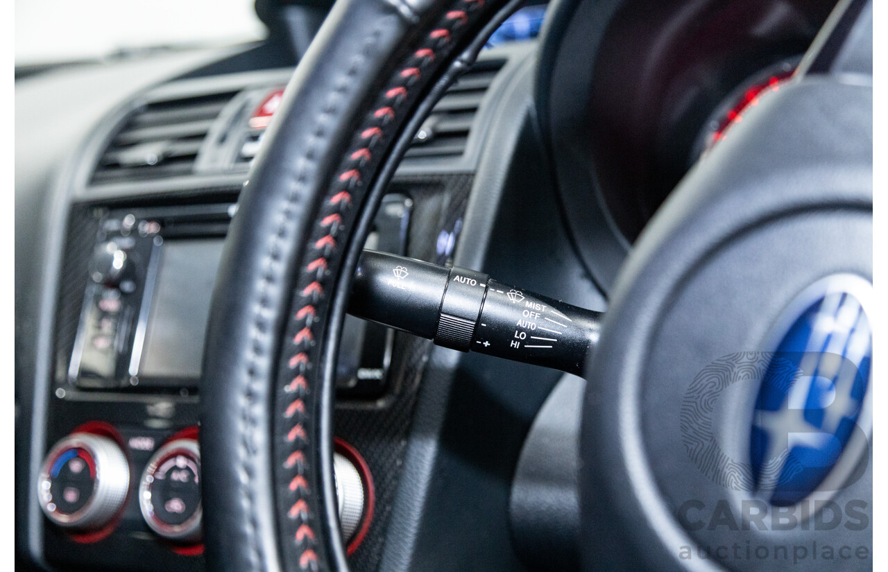 2/2015 Subaru WRX STI Premium (AWD) MY15 4d Sedan Pearl White Turbo 2.5L