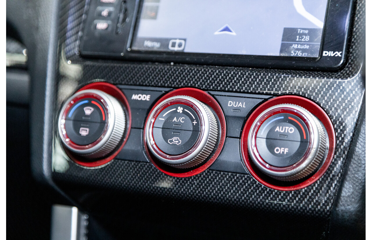 2/2015 Subaru WRX STI Premium (AWD) MY15 4d Sedan Pearl White Turbo 2.5L