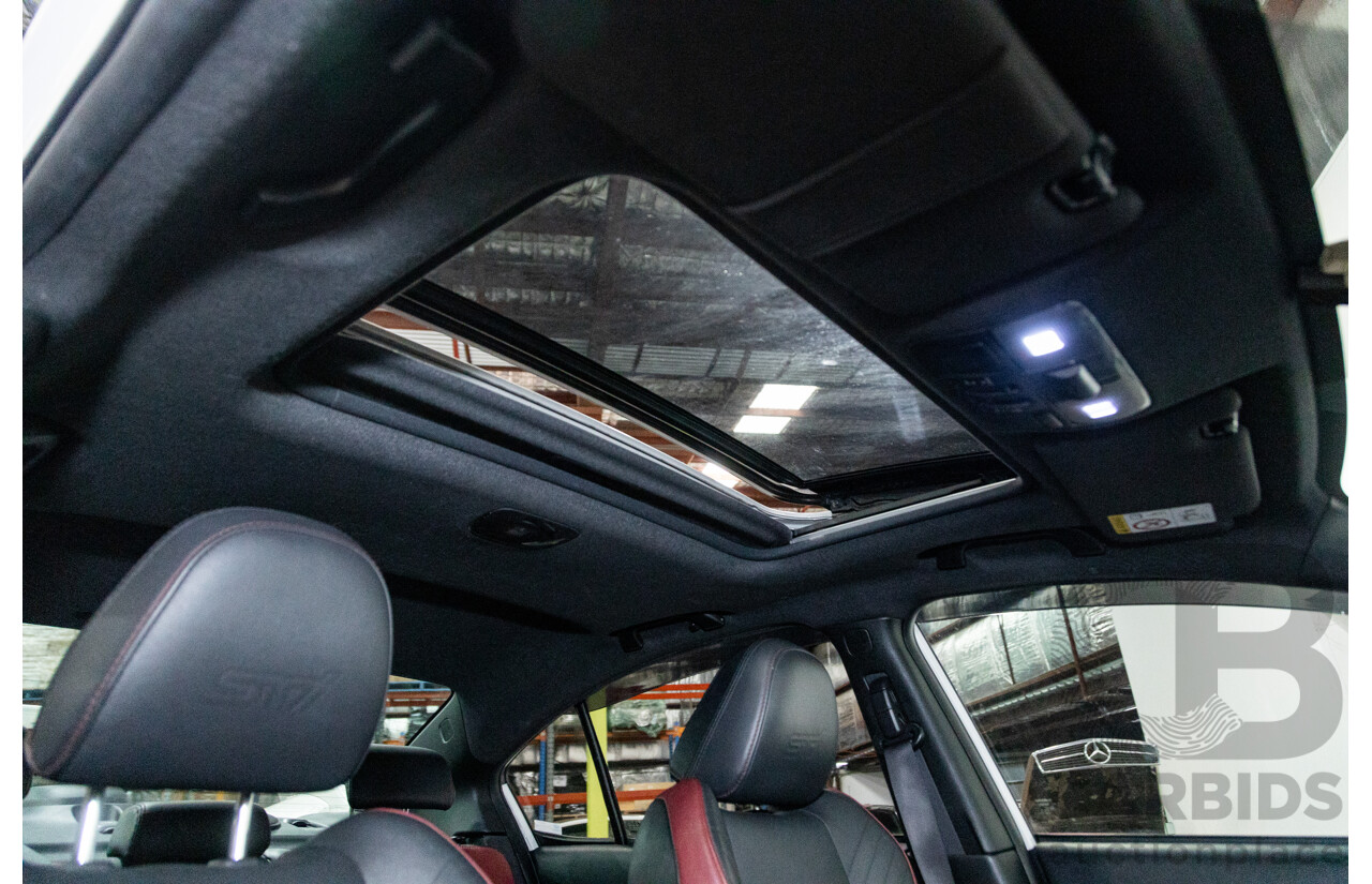 2/2015 Subaru WRX STI Premium (AWD) MY15 4d Sedan Pearl White Turbo 2.5L