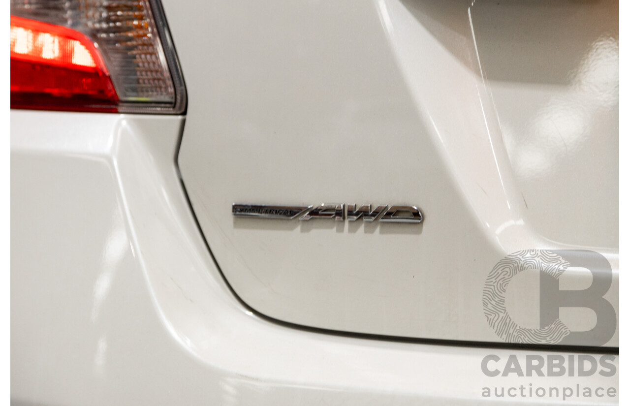 2/2015 Subaru WRX STI Premium (AWD) MY15 4d Sedan Pearl White Turbo 2.5L