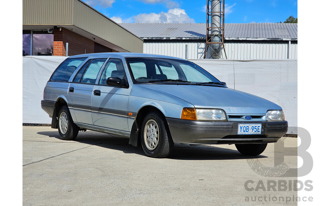 10/1991 Ford Falcon GL EAII 4d Wagon Blue 3.9L