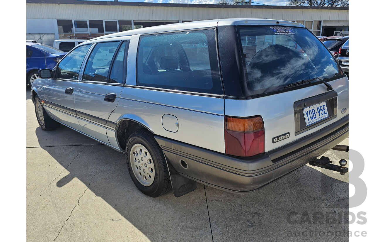 10/1991 Ford Falcon GL EAII 4d Wagon Blue 3.9L
