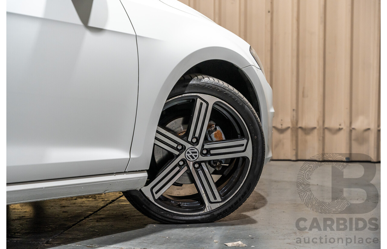 6/2015 Volkswagen Golf 90 TSI MK7 MY15 5d Hatchback White Turbo 1.4L