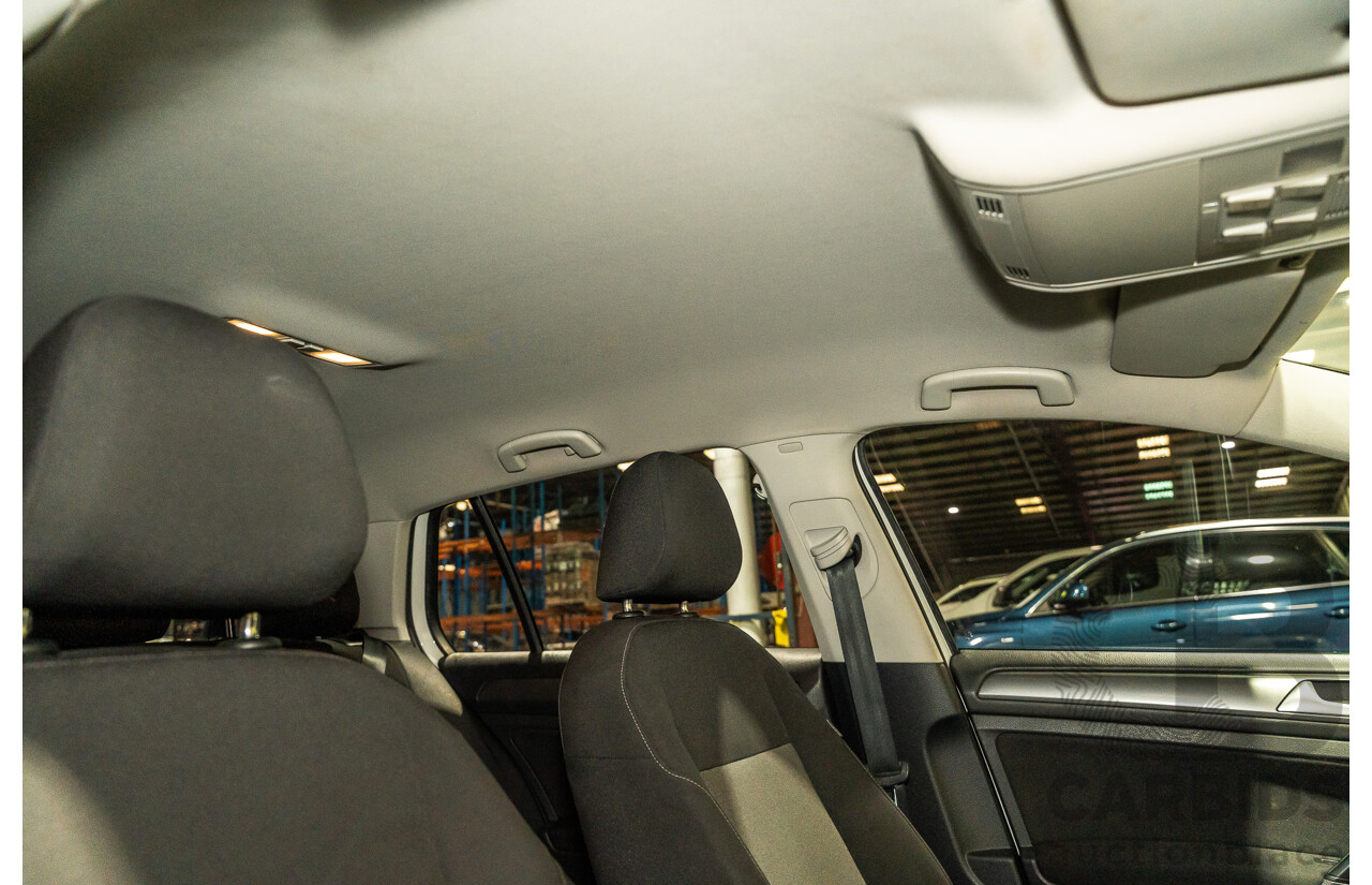 6/2015 Volkswagen Golf 90 TSI MK7 MY15 5d Hatchback White Turbo 1.4L