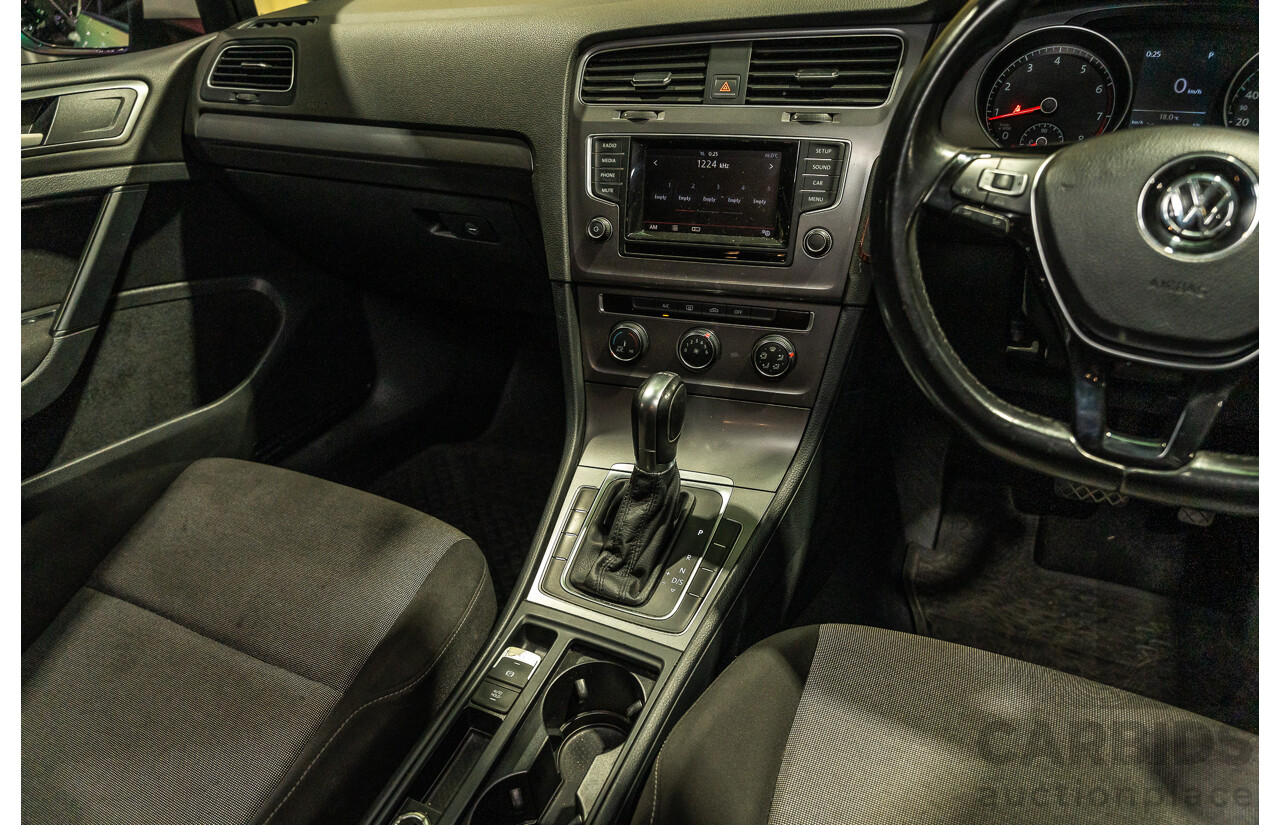 6/2015 Volkswagen Golf 90 TSI MK7 MY15 5d Hatchback White Turbo 1.4L