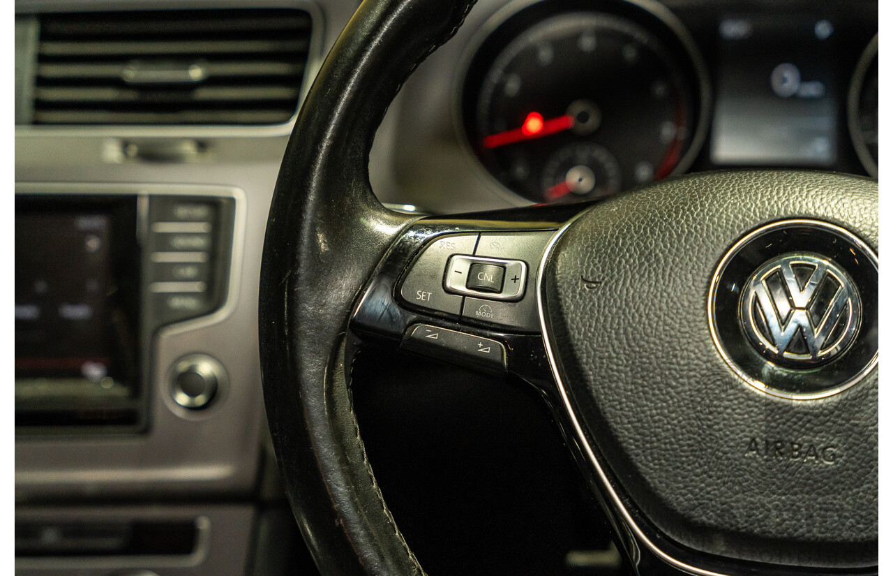 6/2015 Volkswagen Golf 90 TSI MK7 MY15 5d Hatchback White Turbo 1.4L