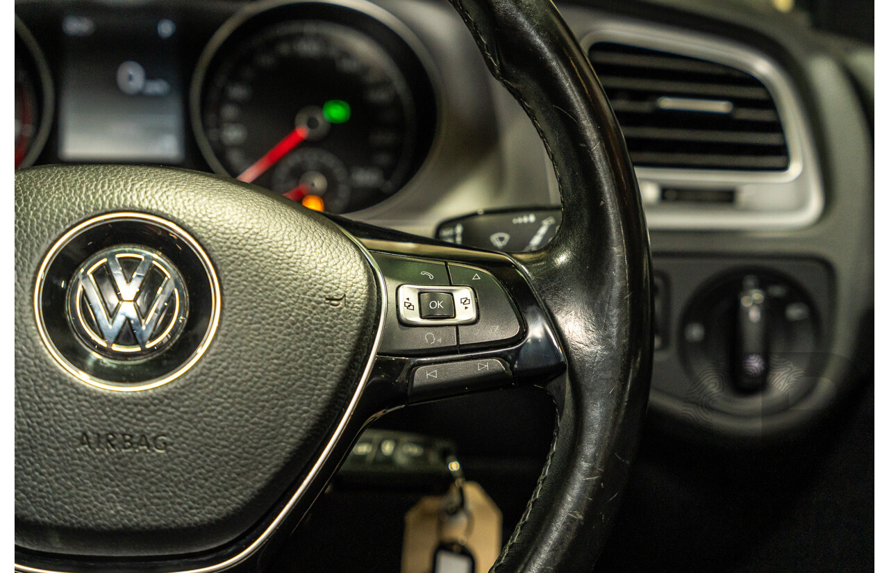 6/2015 Volkswagen Golf 90 TSI MK7 MY15 5d Hatchback White Turbo 1.4L