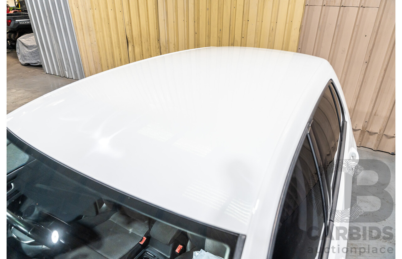 6/2015 Volkswagen Golf 90 TSI MK7 MY15 5d Hatchback White Turbo 1.4L