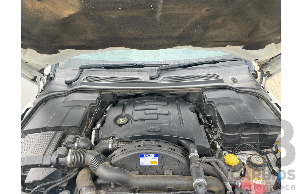 08/2012 Land Rover Discovery 4 3.0 SDV6 HSE 4x4 MY12 4D Wagon White 3.0L