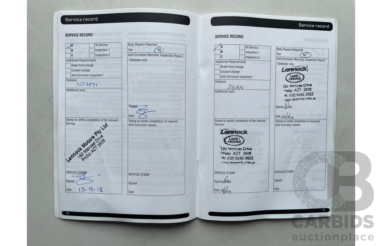 08/2012 Land Rover Discovery 4 3.0 SDV6 HSE 4x4 MY12 4D Wagon White 3.0L