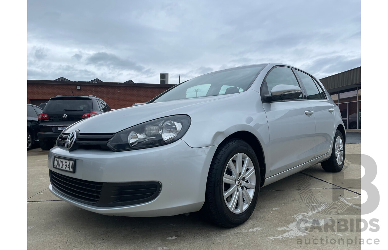 05/2012 Volkswagen Golf 90 TSI TRENDLINE FWD 1K MY12 5D Hatchback Silver Or Chrome 1.4L