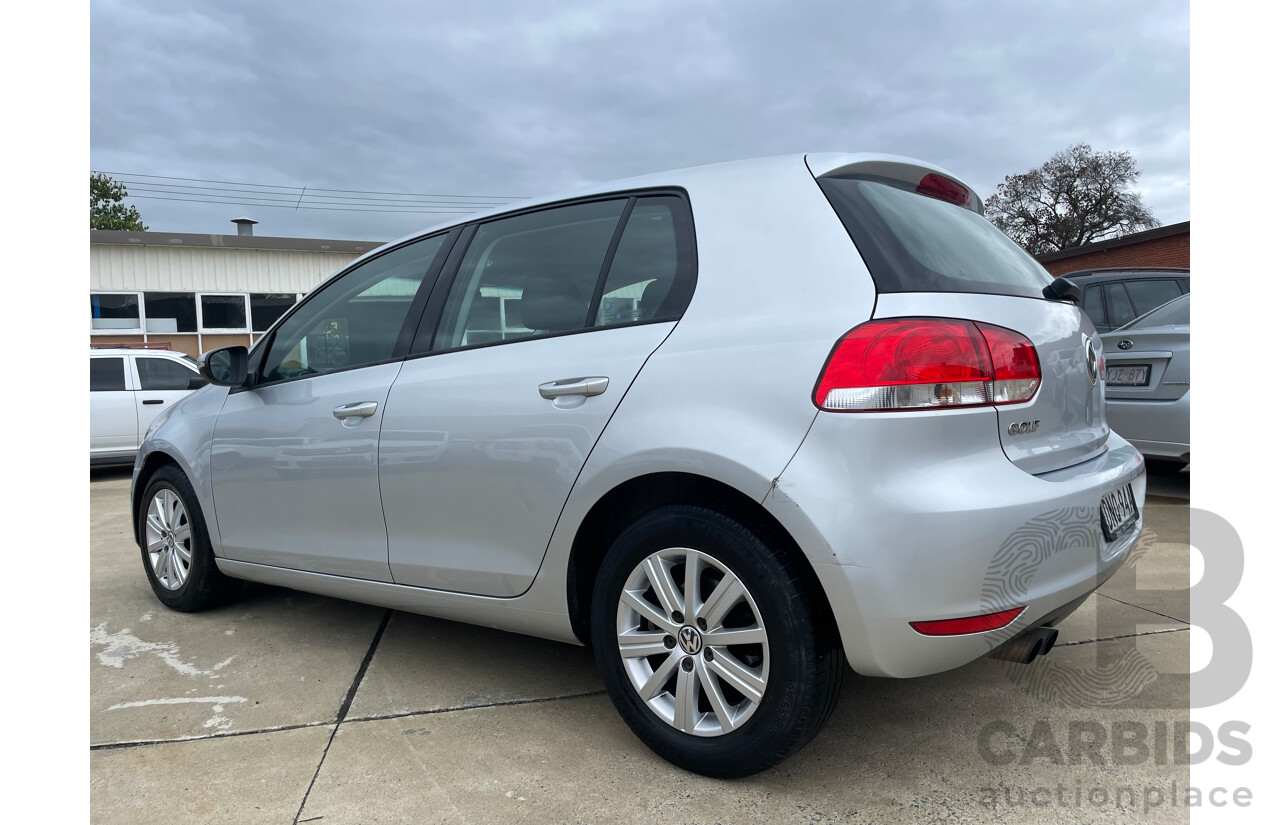 05/2012 Volkswagen Golf 90 TSI TRENDLINE FWD 1K MY12 5D Hatchback Silver Or Chrome 1.4L