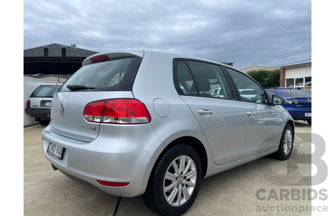 05/2012 Volkswagen Golf 90 TSI TRENDLINE FWD 1K MY12 5D Hatchback Silver Or Chrome 1.4L
