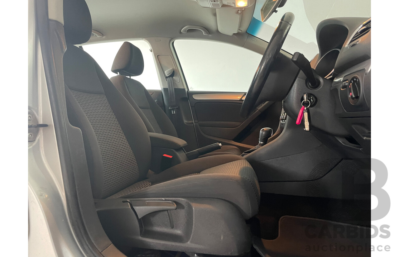 05/2012 Volkswagen Golf 90 TSI TRENDLINE FWD 1K MY12 5D Hatchback Silver Or Chrome 1.4L