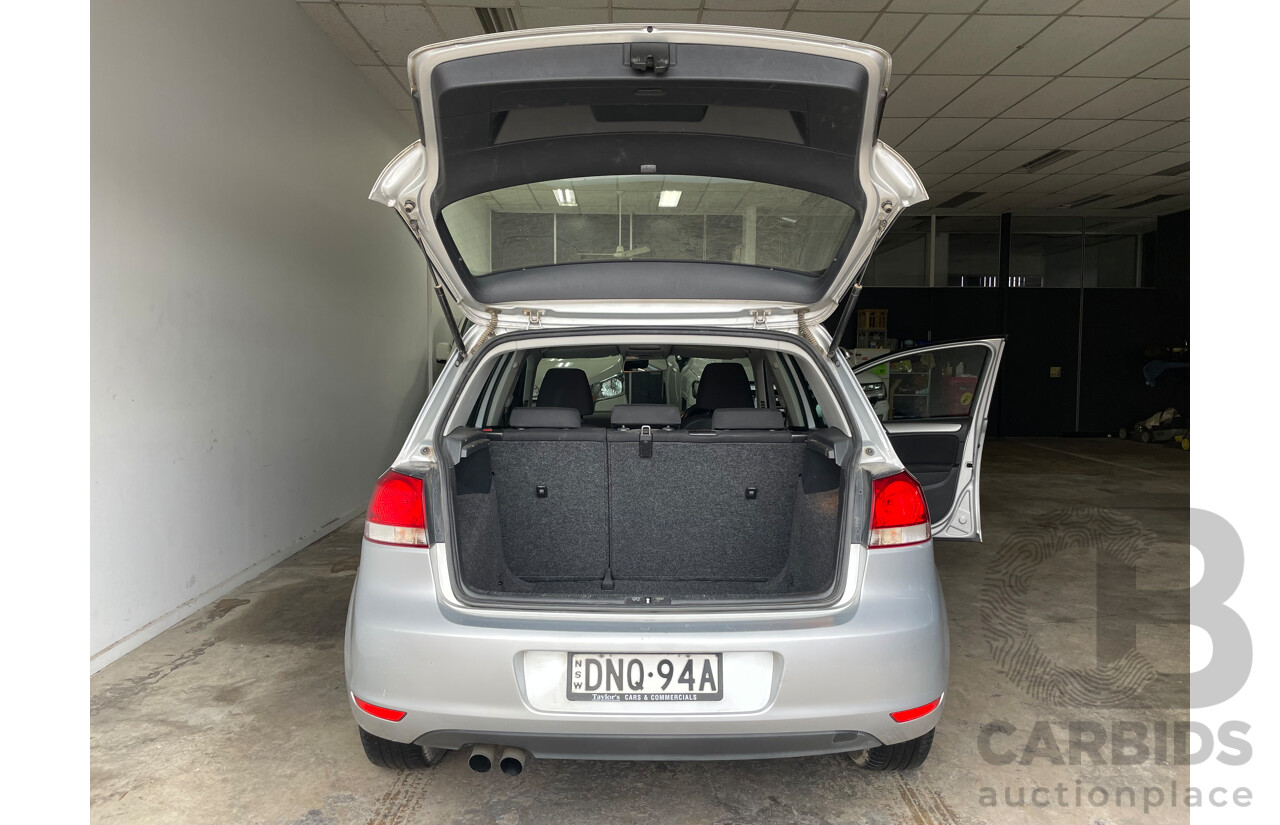 05/2012 Volkswagen Golf 90 TSI TRENDLINE FWD 1K MY12 5D Hatchback Silver Or Chrome 1.4L