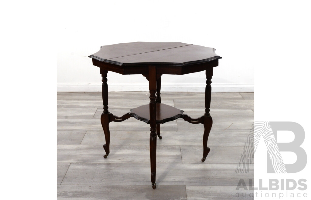 Late Edwardian Two Tier Occasional Table