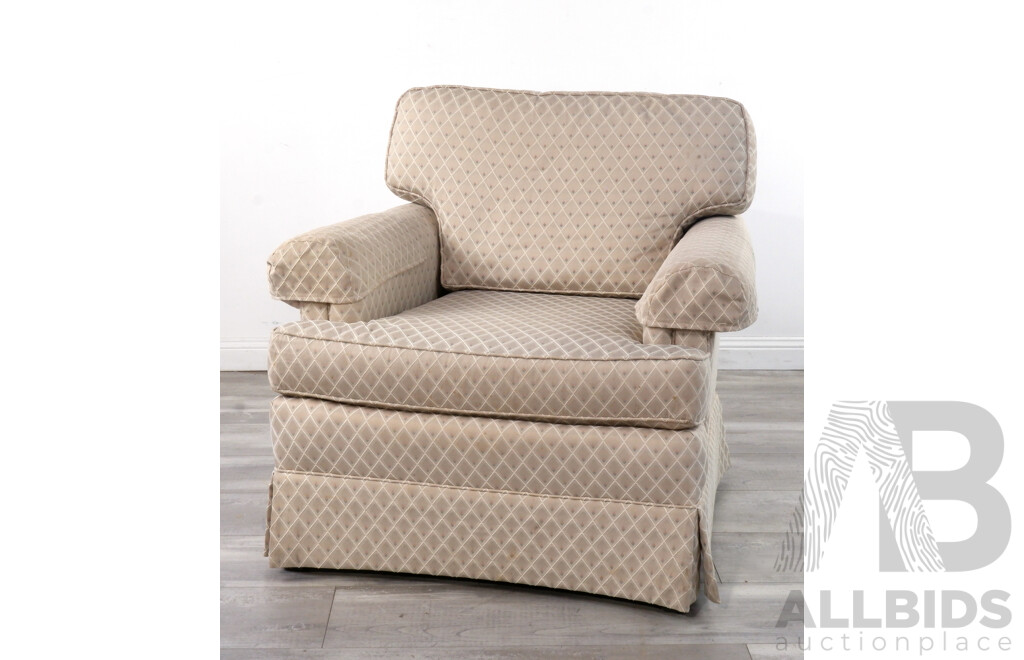 Modern Fabric Lounge Chair