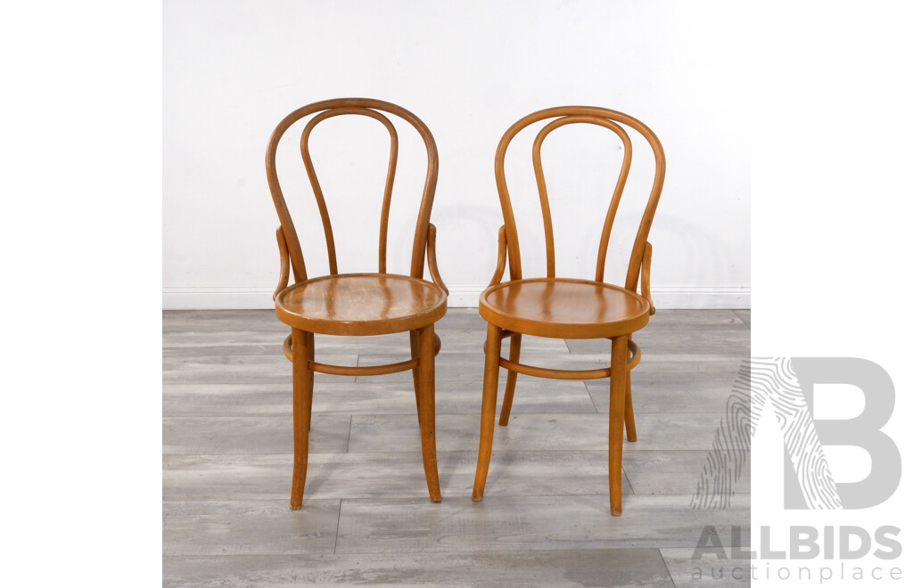 Pair of Bentwood Dining Chairs