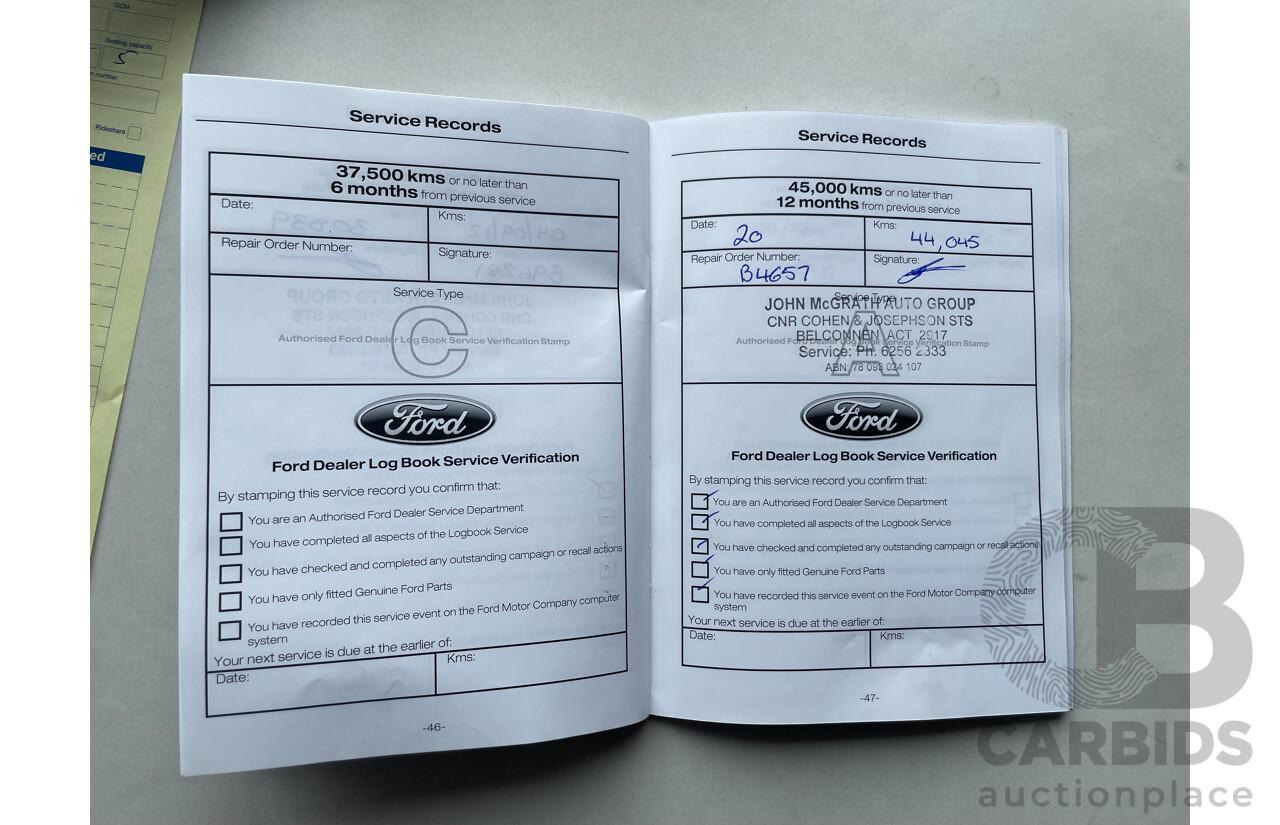 4/2011 Ford Mondeo LX MC 4d Wagon Grey 2.3L