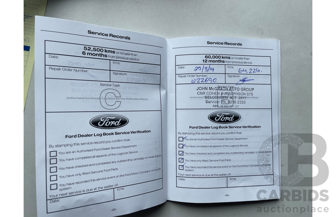 4/2011 Ford Mondeo LX MC 4d Wagon Grey 2.3L