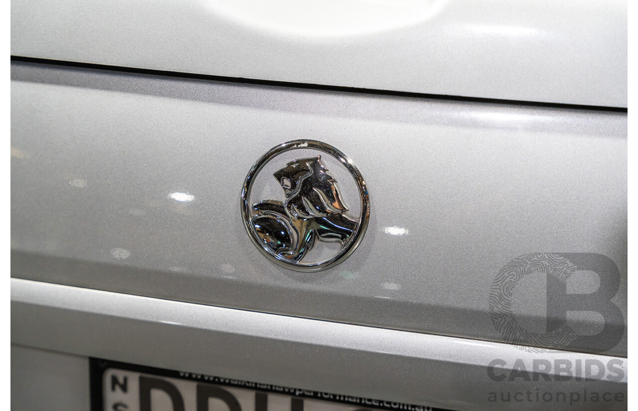 3/2016 Holden Commodore Utility SS-V Redline VF11 Utility Nitrate Silver V8 6.2L - Walkinshaw W407 Package