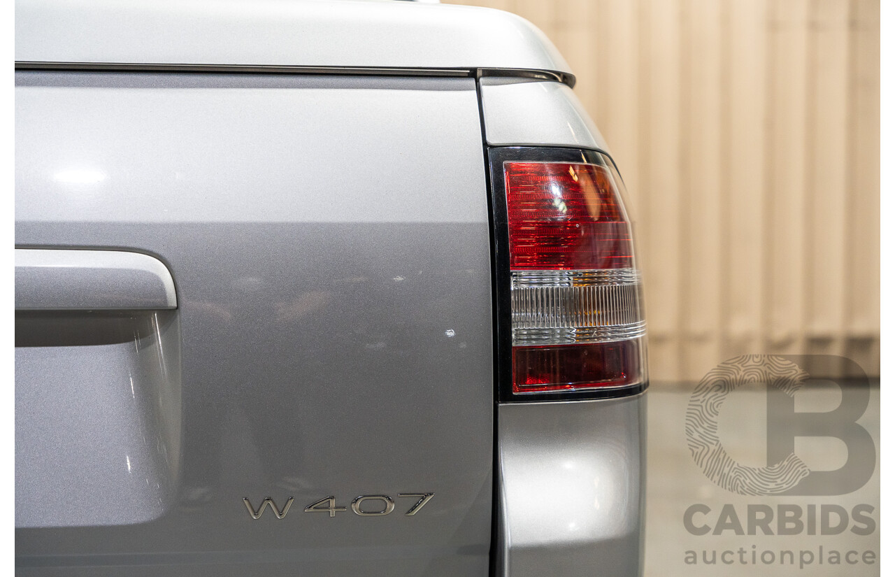 3/2016 Holden Commodore Utility SS-V Redline VF11 Utility Nitrate Silver V8 6.2L - Walkinshaw W407 Package