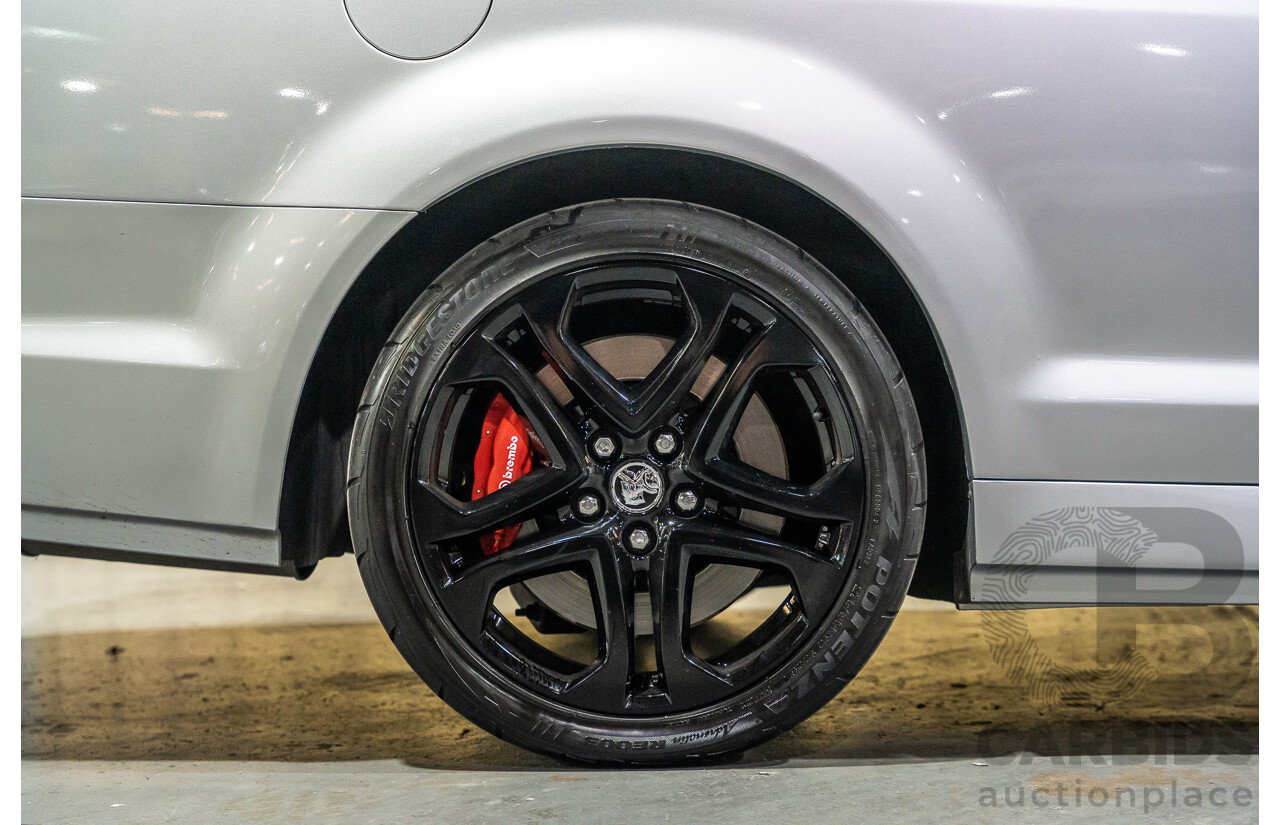 3/2016 Holden Commodore Utility SS-V Redline VF11 Utility Nitrate Silver V8 6.2L - Walkinshaw W407 Package