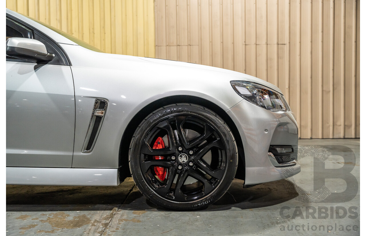 3/2016 Holden Commodore Utility SS-V Redline VF11 Utility Nitrate Silver V8 6.2L - Walkinshaw W407 Package