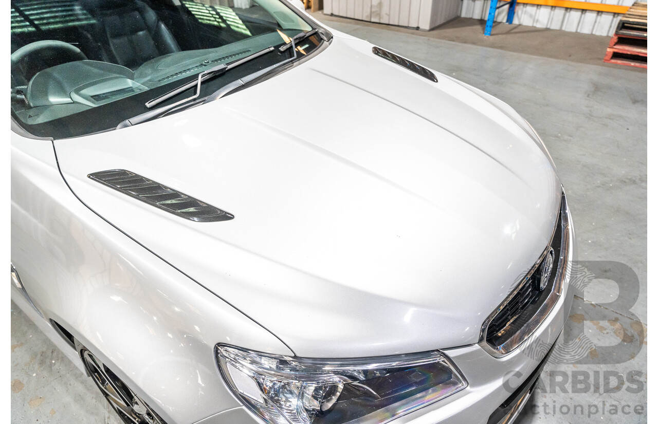 3/2016 Holden Commodore Utility SS-V Redline VF11 Utility Nitrate Silver V8 6.2L - Walkinshaw W407 Package