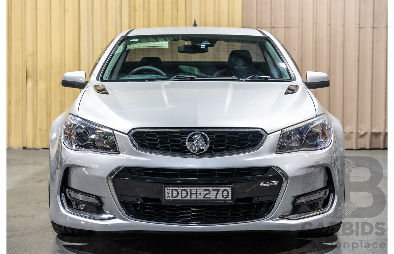 3/2016 Holden Commodore Utility SS-V Redline VF11 Utility Nitrate Silver V8 6.2L - Walkinshaw W407 Package