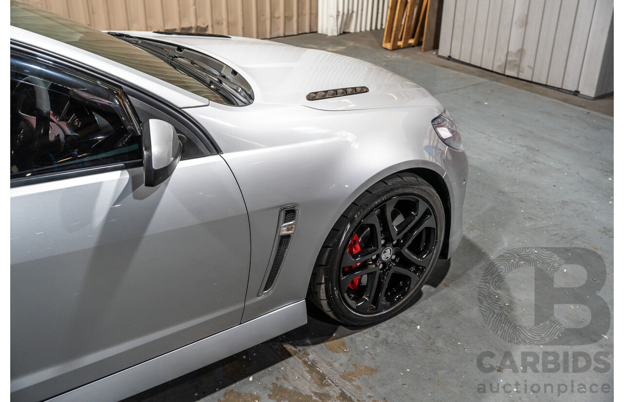 3/2016 Holden Commodore Utility SS-V Redline VF11 Utility Nitrate Silver V8 6.2L - Walkinshaw W407 Package