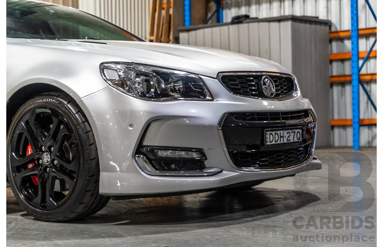 3/2016 Holden Commodore Utility SS-V Redline VF11 Utility Nitrate Silver V8 6.2L - Walkinshaw W407 Package