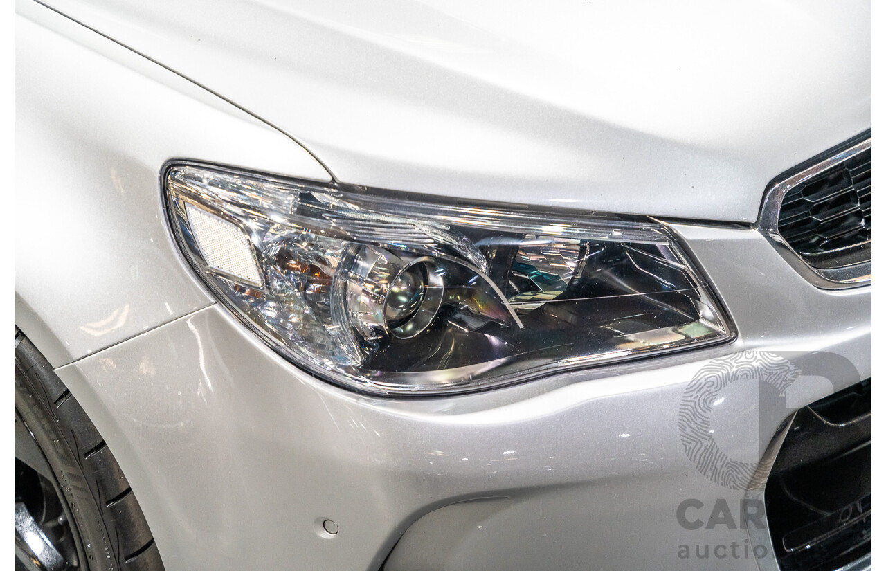 3/2016 Holden Commodore Utility SS-V Redline VF11 Utility Nitrate Silver V8 6.2L - Walkinshaw W407 Package