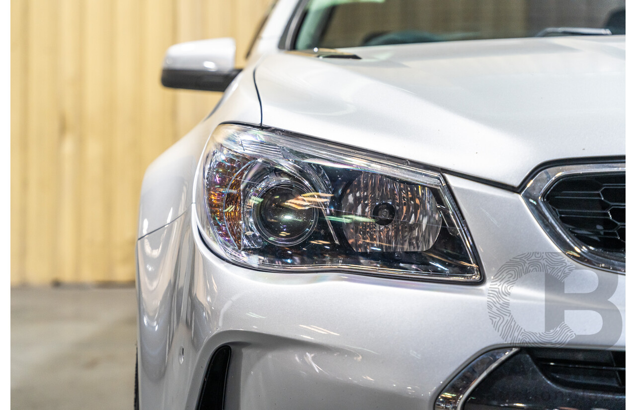 3/2016 Holden Commodore Utility SS-V Redline VF11 Utility Nitrate Silver V8 6.2L - Walkinshaw W407 Package