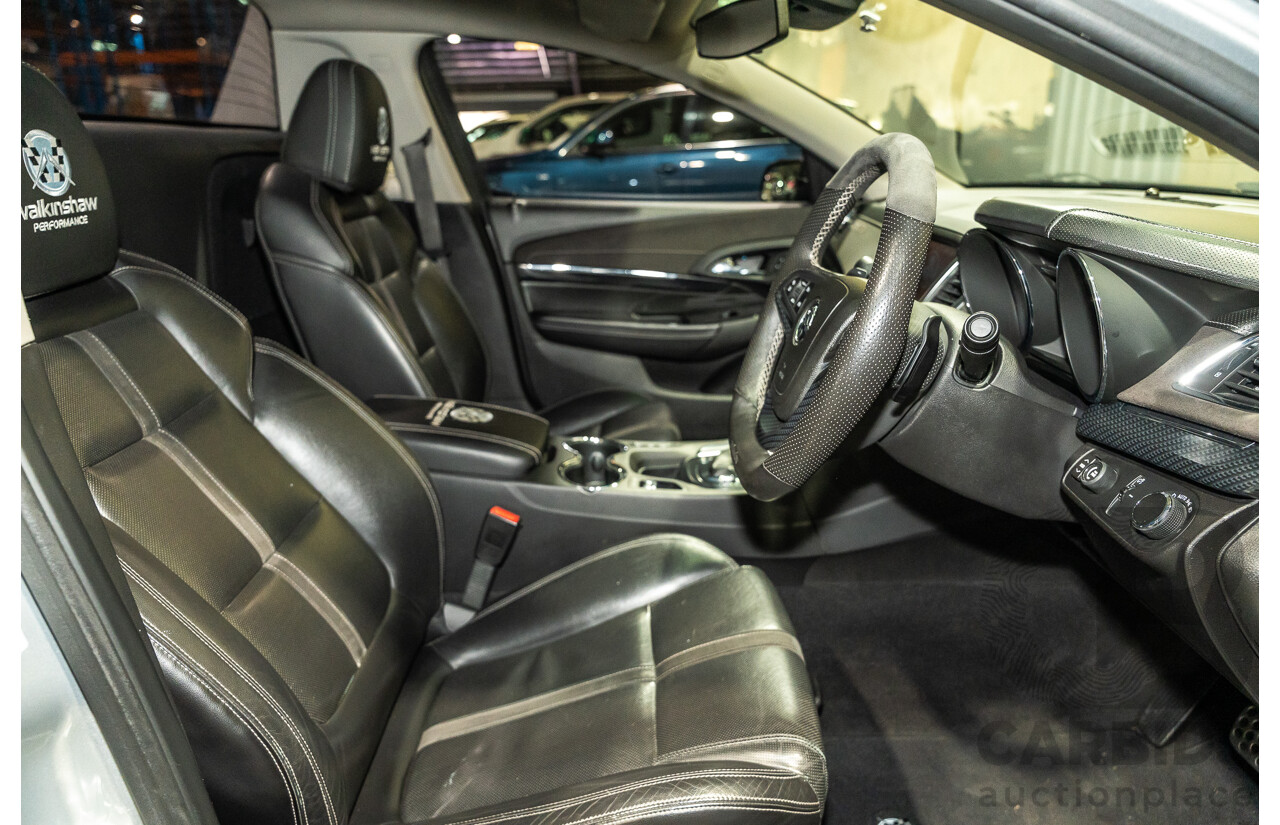 3/2016 Holden Commodore Utility SS-V Redline VF11 Utility Nitrate Silver V8 6.2L - Walkinshaw W407 Package